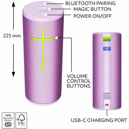 Altavoz Bluetooth portátil Ultimate Ears MEGABOOM 4