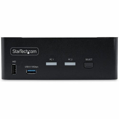 CONMUTADOR KVM DP 1.4 DE 2 PUERTOS - KVM CON PUERTO DE PANTALLA DOBLE