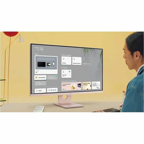 Moniteur LCD intelligent Full HD LG MyView 27SR50F-P 27 pouces - 16:9