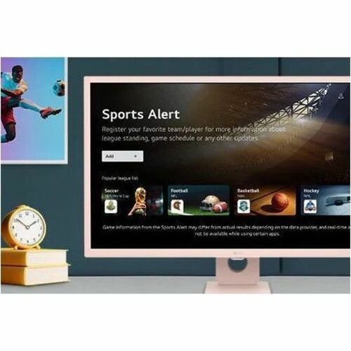 LG MyView 32SR50F-P 32\" Class Full HD Smart LCD Monitor - 16:9