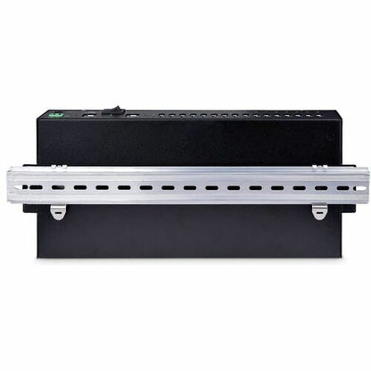 StarTech.com 16-Port Industrial USB 5Gbps Hub with Power Adapter, Mount