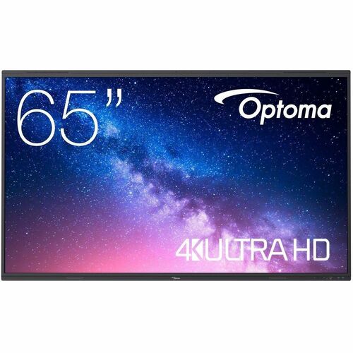 Écran plat interactif 4K UHD de 65 pouces. Tableau blanc collaboratif.