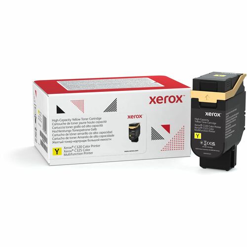 Cartouche de toner laser Xerox d'origine - Pack jaune - 5 500 Pa