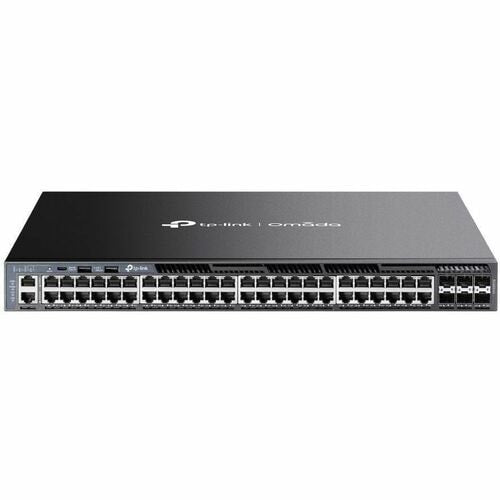 Switch gestionado L3 apilable OMADA de 48 puertos GB con 6 puertos SFP+ 10GE