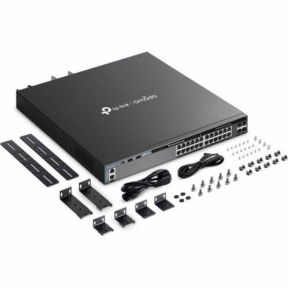 Switch PoE+ Administrado L3 APILable de 24 Puertos GB de OMADA con 4 10 GE