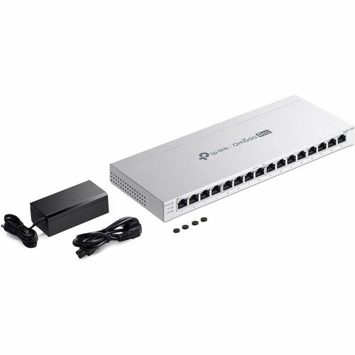 Switch inteligente OMADA Pro de 16 puertos Gigabit con 8 puertos PoE+
