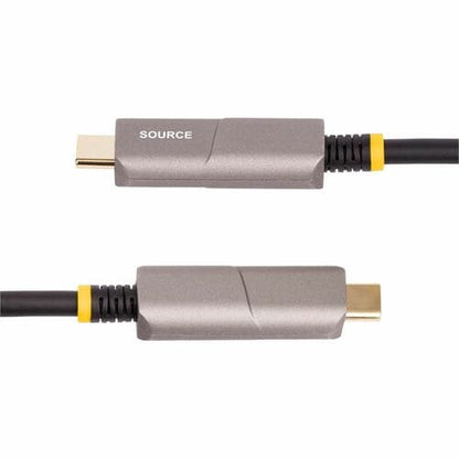 StarTech.com 50ft (15.2m) USB-C to HDMI 2.0 Active Optical Cable (AOC), 4K 60Hz, USB Type-