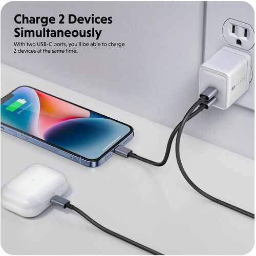Cargador USB-C GaN Hyper HyperJuice de 35 W - 35 W