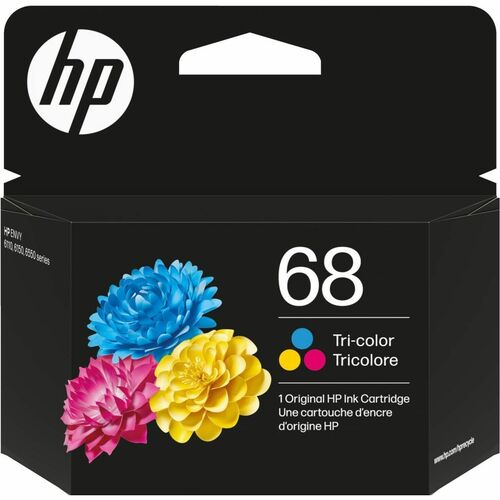 Cartucho de tinta de inyección de tinta HP 68 original de rendimiento estándar - Tricolor