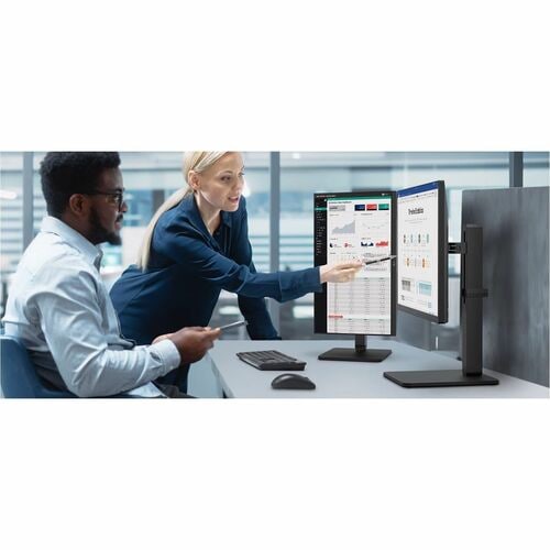 LG 24BA560B 24\" Class Full HD LED Monitor - 16:9  - 23.8\" Viewable
