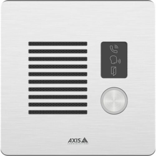 Intercomunicador de red AXIS I7010-VE: montaje en caja para instalaciones seguras en interiores y exteriores