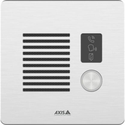 Intercomunicador de red AXIS I7010-VE: montaje en caja para instalaciones seguras en interiores y exteriores