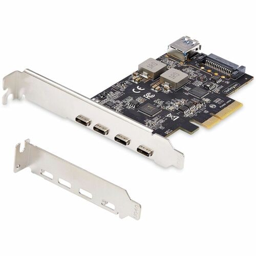 StarTech.com 5-Port USB PCIe Card, USB 3.2 10Gbps, PCI Express Card with 4x USB