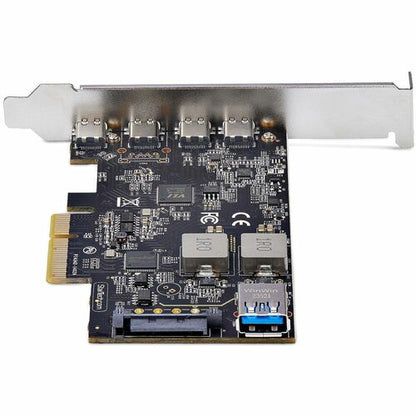 StarTech.com 5-Port USB PCIe Card, USB 3.2 10Gbps, PCI Express Card with 4x USB
