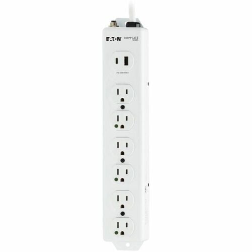 Regleta de enchufes USB Safe-IT PS-606-HG de Tripp Lite - NEMA 5-15P-HG - 1
