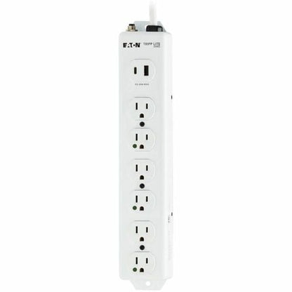 Regleta de enchufes USB Safe-IT PS-606-HG de Tripp Lite - NEMA 5-15P-HG - 1