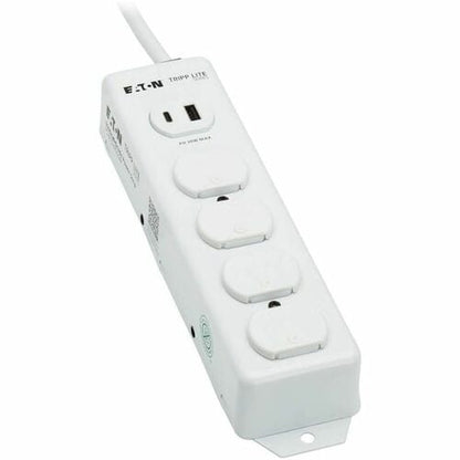 Tripp Lite series Safe-IT PS-415-HGUSB Power Strip - NEMA 5-15P-HG - 4