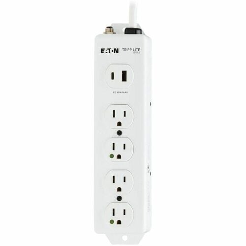 Tripp Lite series Safe-IT PS-415-HGUSB Power Strip - NEMA 5-15P-HG - 4