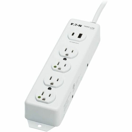 Tripp Lite series Safe-IT PS-415-HGUSB Power Strip - NEMA 5-15P-HG - 4