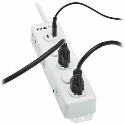 Tripp Lite series Safe-IT PS-415-HGUSB Power Strip - NEMA 5-15P-HG - 4