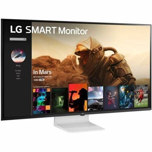 LG MYVIEW SMART MONITOR 43IN 43SQ700S-W 4K UHD