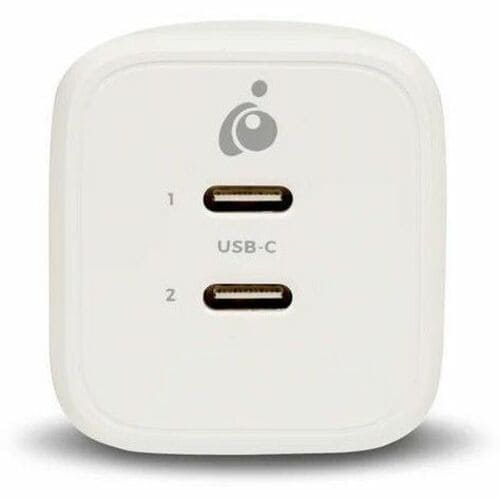 Chargeur GaN double USB-C 65 W IOGEAR GearPower - 65 W
