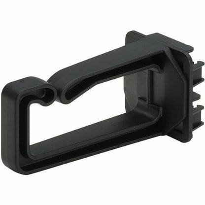 Tripp Lite series Cable Management D-Rings for DIN Rails - Multi-Angle, 1U, Blac