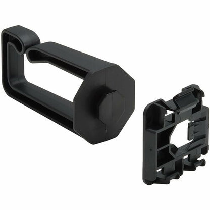 Tripp Lite series Cable Management D-Rings for DIN Rails - Multi-Angle, 1U, Blac