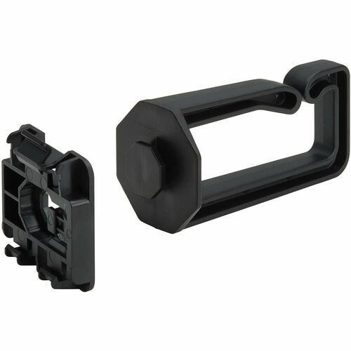 Tripp Lite series Cable Management D-Rings for DIN Rails - Multi-Angle, 1U, Blac