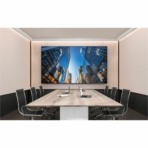 98IN VA  DISPLAY WITH 3-SIDED BEZEL-LESS DESIGN CRYSTAL UHD