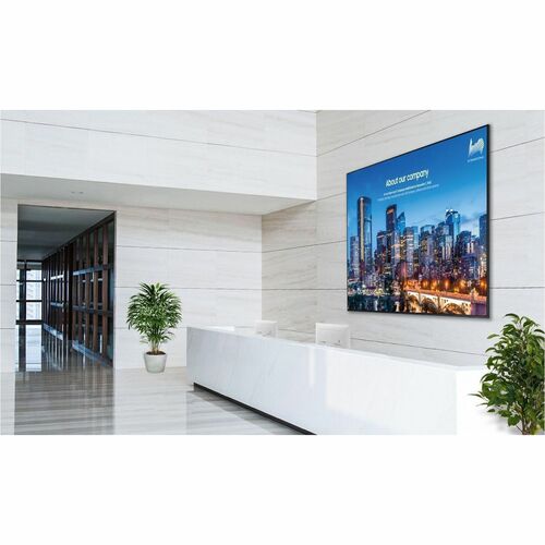 98IN VA  DISPLAY WITH 3-SIDED BEZEL-LESS DESIGN CRYSTAL UHD