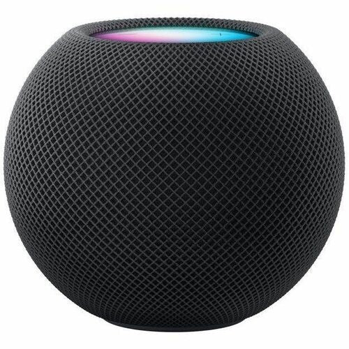 Apple HomePod mini Portable Bluetooth Smart Speaker Midnight (MTJT3C/A)