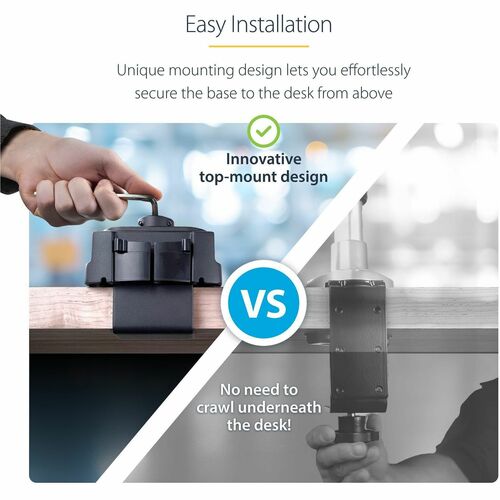 StarTech.com Soporte de escritorio para tres monitores de hasta T