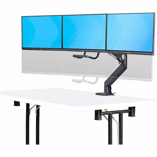 StarTech.com Crossbar Triple Monitor Desk Mount Fo