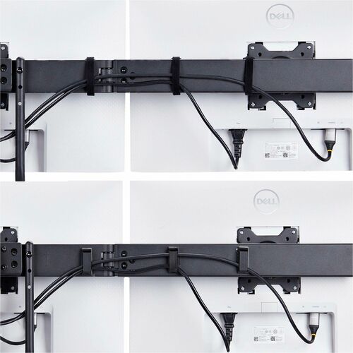 StarTech.com Crossbar Triple Monitor Desk Mount Fo