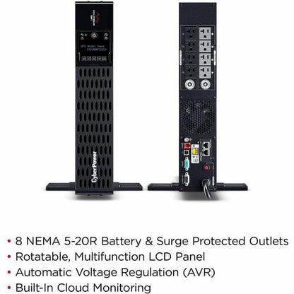 CyberPower CyberPower Nouvelle application intelligente Onduleur sinusoïdal PR2200RT2UCN 2200 VA