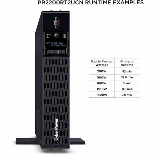 CyberPower CyberPower Nouvelle application intelligente Onduleur sinusoïdal PR2200RT2UCN 2200 VA