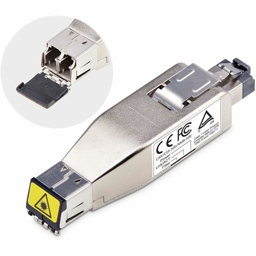 Convertidor de medios Ethernet Gigabit de fibra óptica a RJ45 de StarTech.com