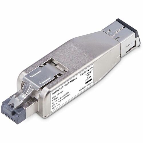 Convertidor de medios Ethernet Gigabit de fibra óptica a RJ45 de StarTech.com