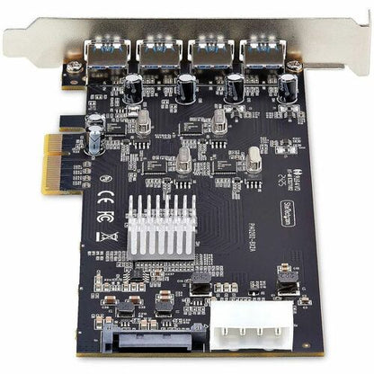 StarTech.com 4-Port USB PCIe Card, USB 3.2 5Gbps, PCI Express Expansion