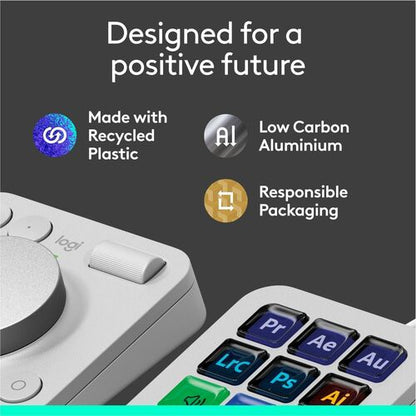LOGITECH MX CREATIVE CONSOLE PALE GREY MULTI 4