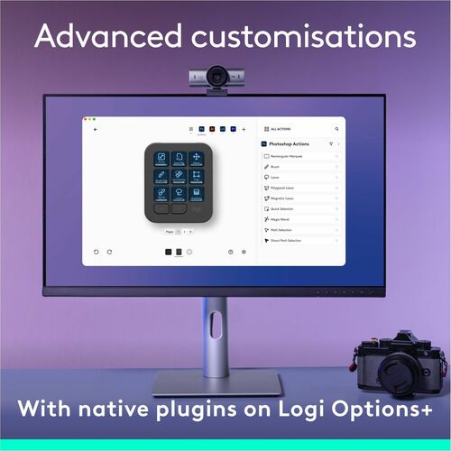 CONSOLE CRÉATIVE LOGITECH MX GRAPHITE MULTI 4