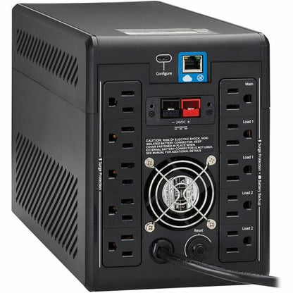 Tripp Lite by Eaton SMART1500LCDTXC 1440VA Compact tower UPS - 0U Comp