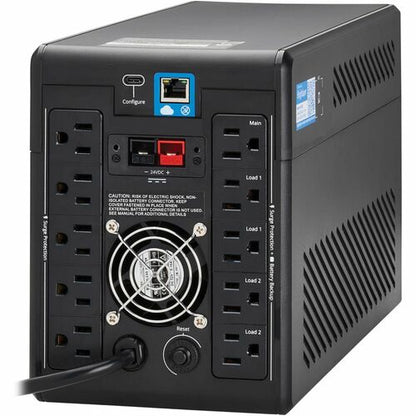 Tripp Lite by Eaton SMART1500LCDTXC 1440VA Compact tower UPS - 0U Comp