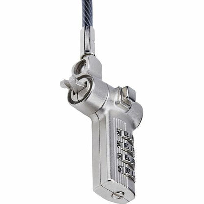 StarTech.com Universal Laptop Cable Lock 6.6ft, Serialized Combo Security Cable