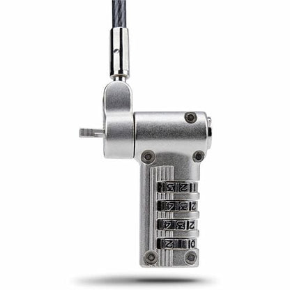 StarTech.com Universal Laptop Cable Lock 6.6ft, Serialized Combo Security Cable
