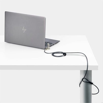 StarTech.com Universal Laptop Cable Lock 6.6ft, Serialized Combo Security Cable