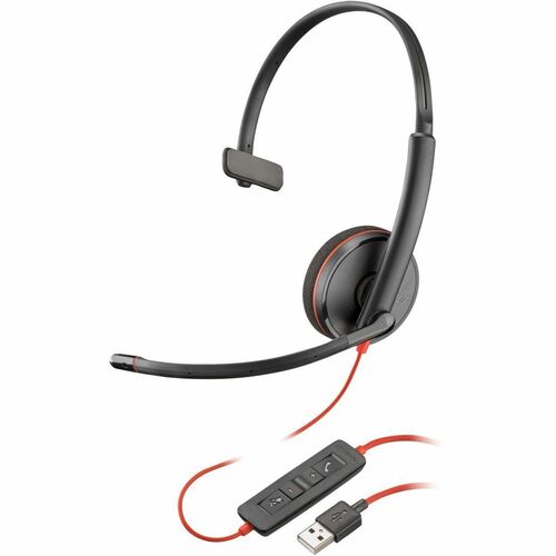 Casque Poly Blackwire C3210 - Mono - USB Type A