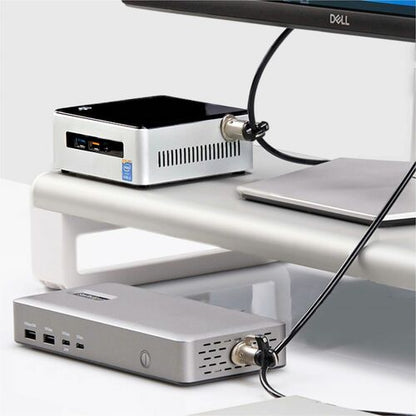 Kit de bloqueo para portátiles/computadoras de escritorio y periféricos StarTech.com, cable de acero de 3 m (9,8 pies), antirrobo