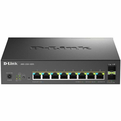 10-PRT MULTI GB SMART POE++ SWTCH 8X2.5G POE++ (60W) 120WX2 10G